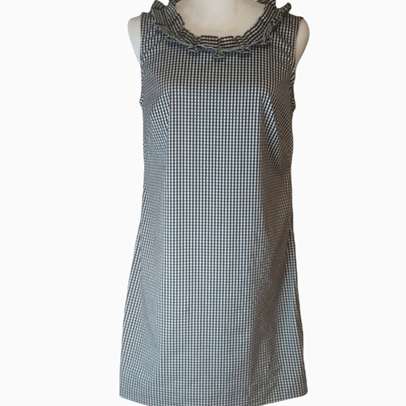 Talbots Dresses & Skirts - Talbot's black and white gingham checked dress. Size 8p